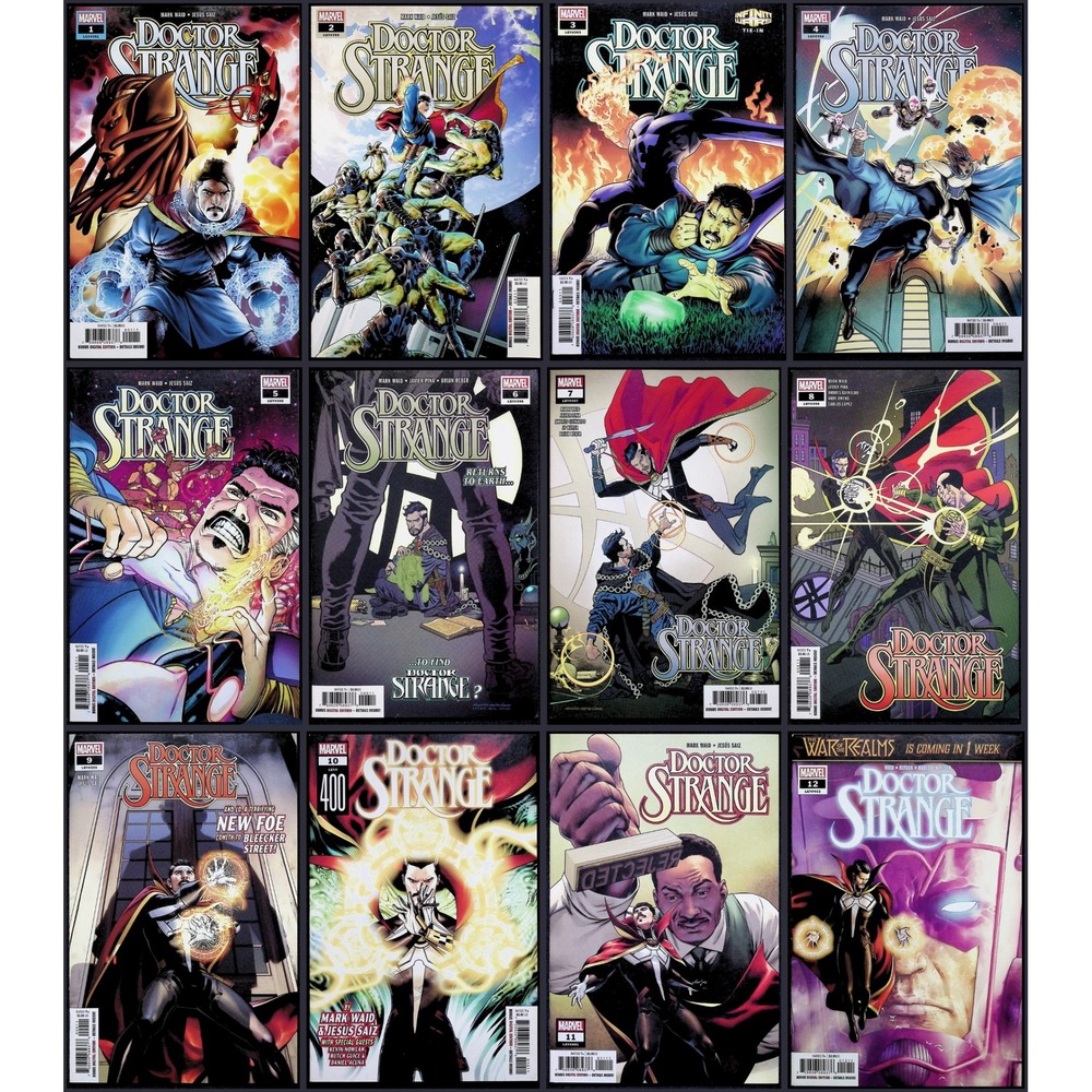 Doctor Strange 1-12 Lot Run 2018 Mark Waid Jesus Saiz Milestone‎ LGY 400